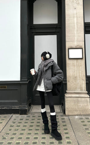 Oversized Cotton Long Sleeve T-Shirt