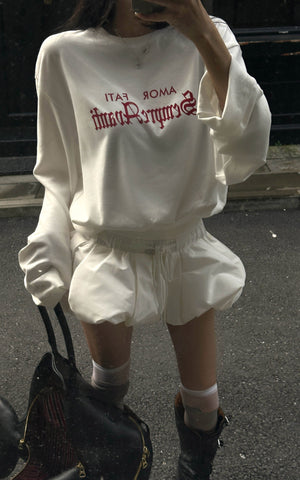 Balloon Mini Skirt