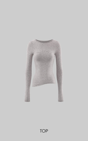 Knit Devil-Horn Top and Shorts Set
