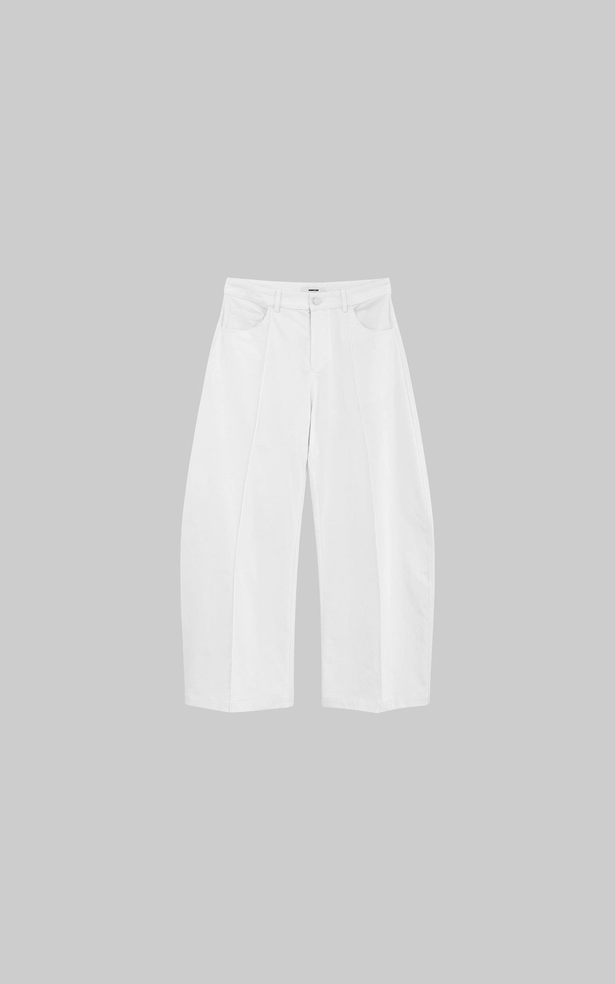 Dramatic Wide-Leg Floor-Length Pants