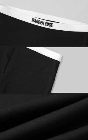 Body-Hugging Cycling Shorts with Elastic Waistband