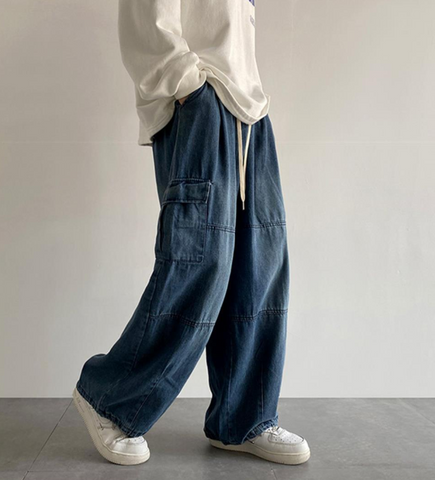 Vintage Baggy Cargo Jeans