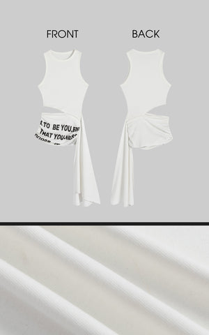 Asymmetrical Strap Vest
