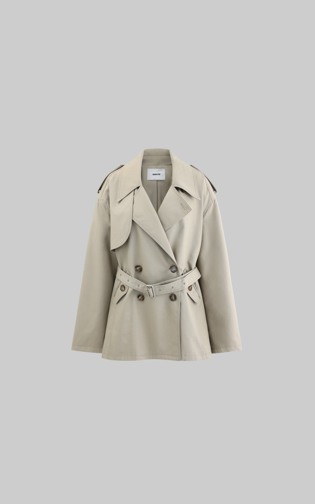 Unisex Deconstructed Trench Coat