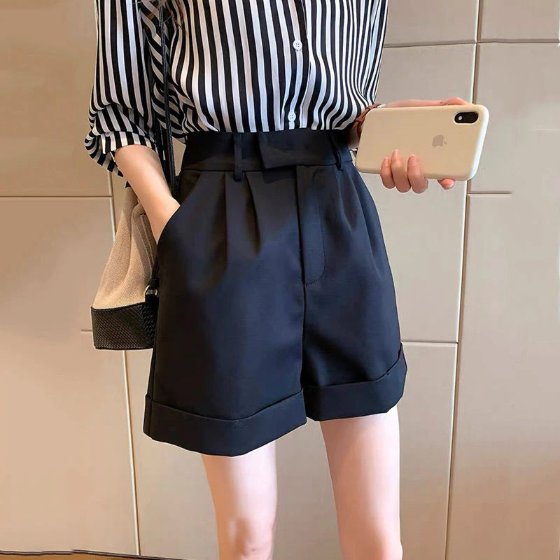 Wide Leg Loose Casual Shorts Pants