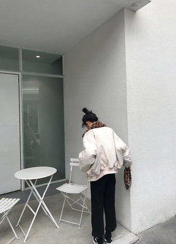 High Waist Loose Casual Solid Long Pants