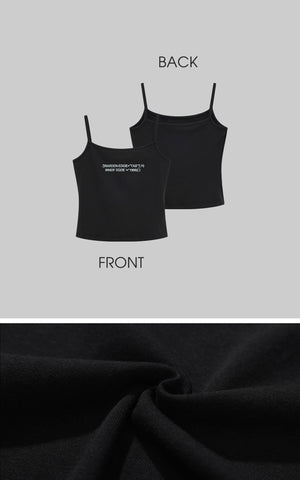 Low-Waist Flared Pants & Cropped Camisole Set