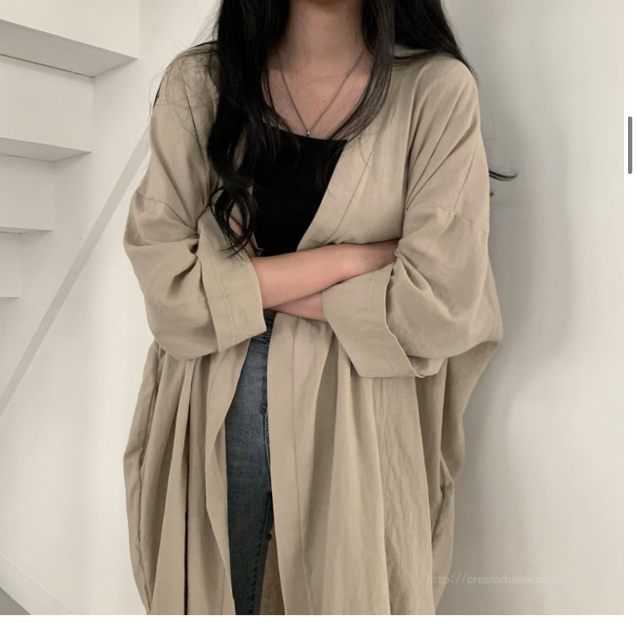 Loose Long Oversize Cardigan Blouse Shirt