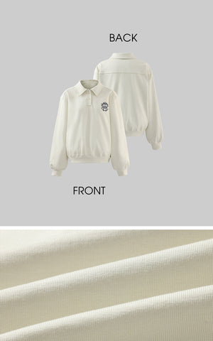 Minimalist Ribbed Knit Lounge Set with Logo Embroidery