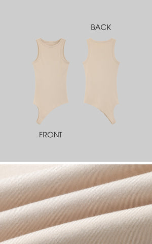 Asymmetrical vest with skirt & pleated skirt set
