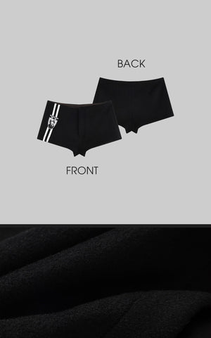 High-Waist Wool Shorts