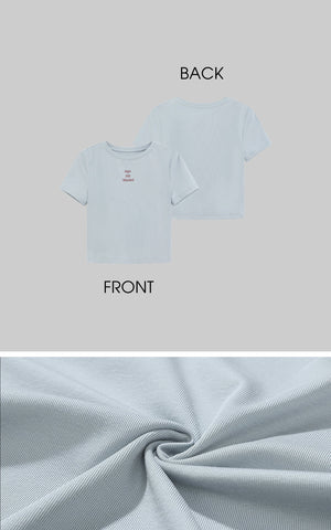 Minimal Ribbed Jersey Set
