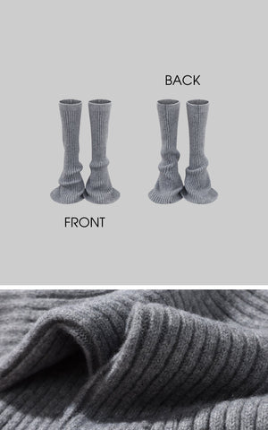 Cable Knit Sweater & Shorts Set with Matching Leg Warmers
