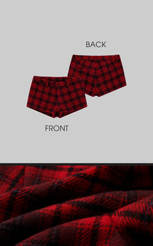 Tartan Plaid Mini Shorts