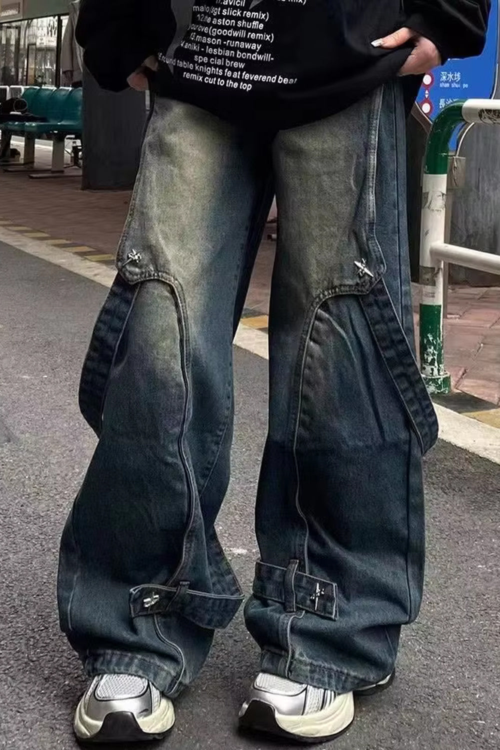 Loose Hip Hop Punk Retro Jeans Pants