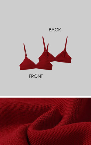 Two-Piece Layered Tank & Bralette Set
