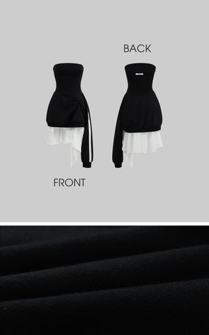 Asymmetric Tube Dress