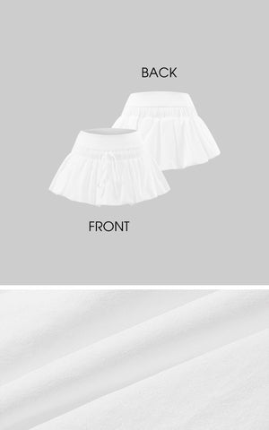 Balloon Mini Skirt