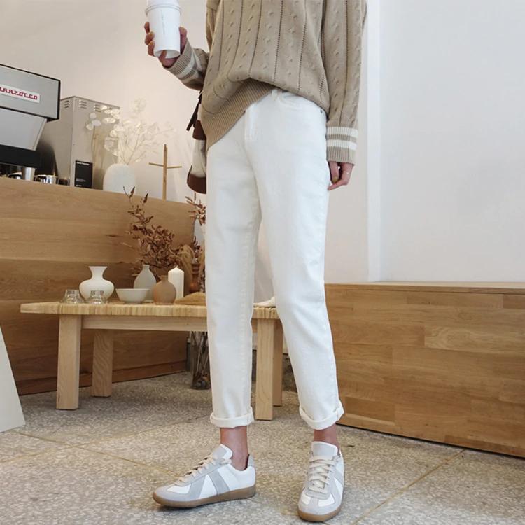 Vintage Casual High Waist Ankle Length Pants