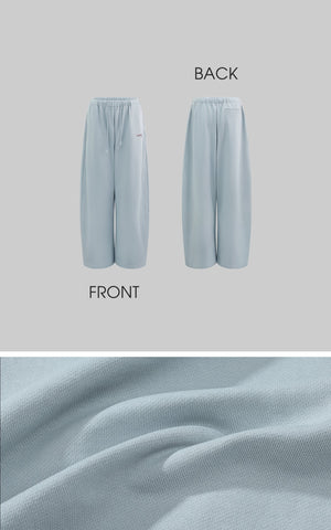 Grey-Blue Hoodie Sweatpants Set