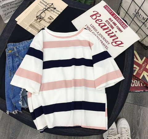 Women Casual Striped Shirt