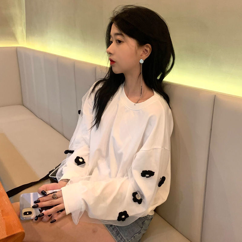 Long Sleeve Cute Daisy Shirt