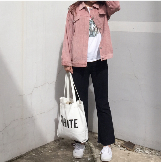 Pastel Corduroy Jacket