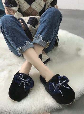 Women Home Slippers Winter Warm Shoes