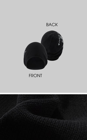 021 Knit Sweater & Graphic Beanie Set