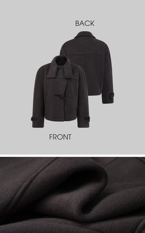 Short Wool Duffle Coat