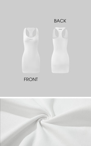 Ribbed Bodycon Tank Dress