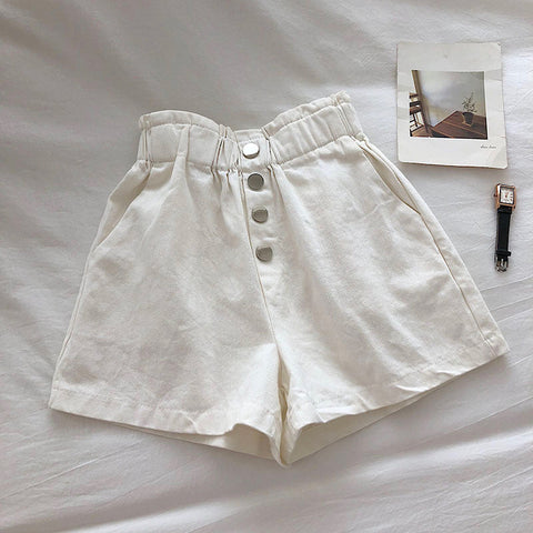 A-Line Casual Simple Basic Shorts