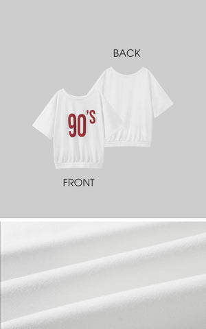 Oversized Off-Shoulder Tee