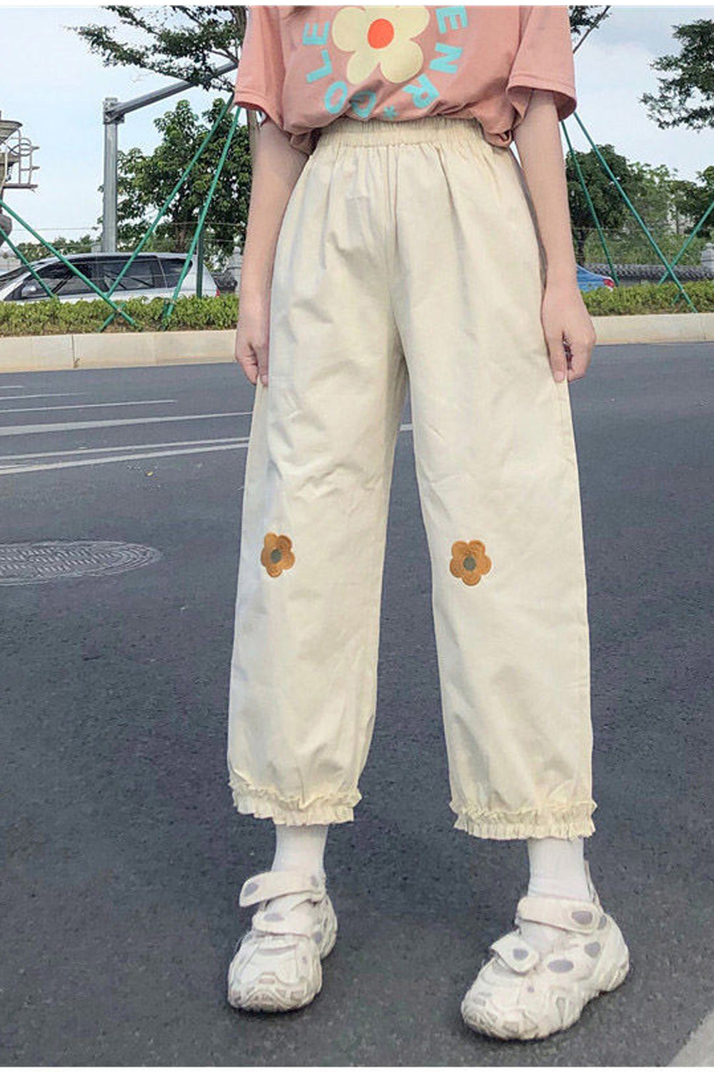 Sweet Daisy Ankle Length Pants