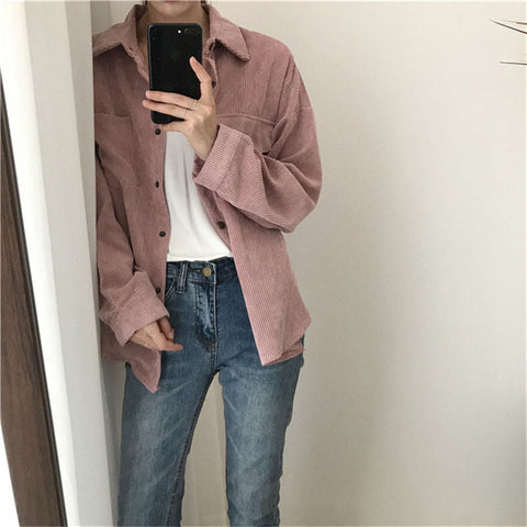 Stilvolles Vintage-Freizeithemd mit Knopfleiste