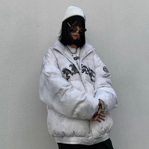 “ALONEâ€?Puffer Jacket