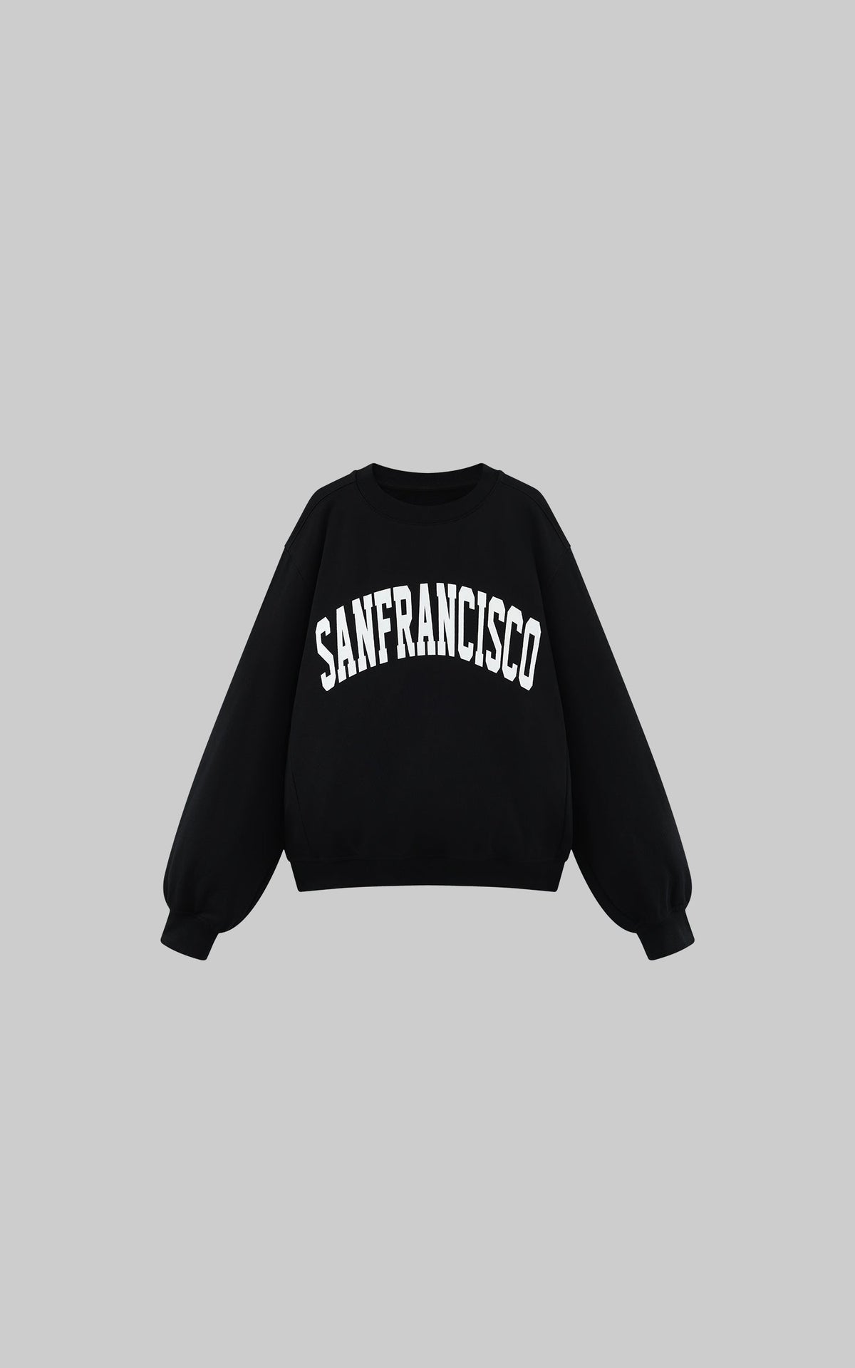 Oversized San Francisco Sweatshirt Casual Streetwear Pullover