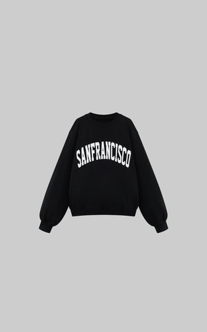 Oversized San Francisco Sweatshirt Casual Streetwear Pullover