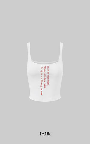 Two-Piece Layered Tank & Bralette Set