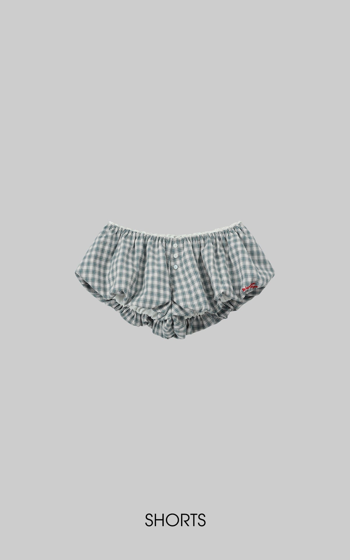 Gingham Bubble Shorts