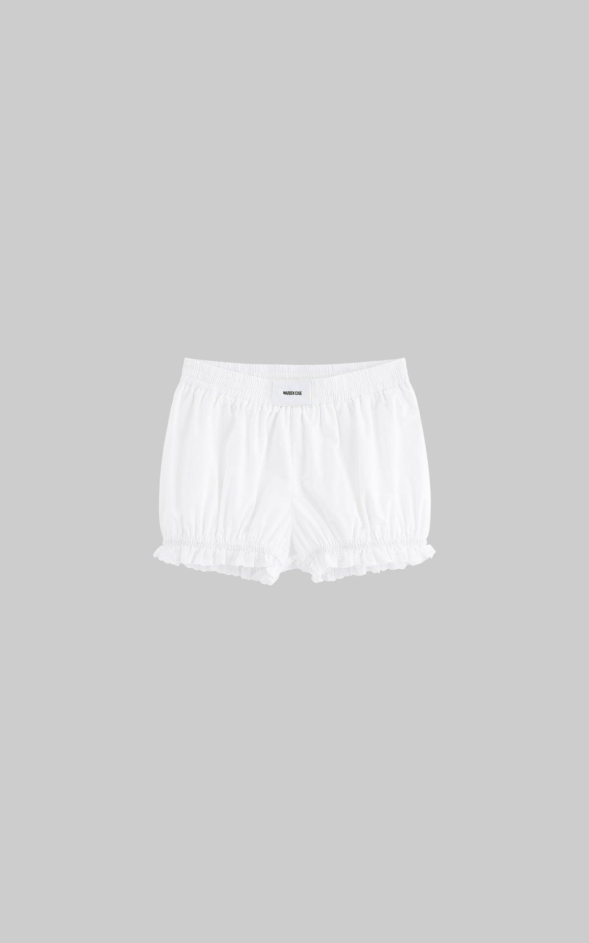 White Bloom Shorts
