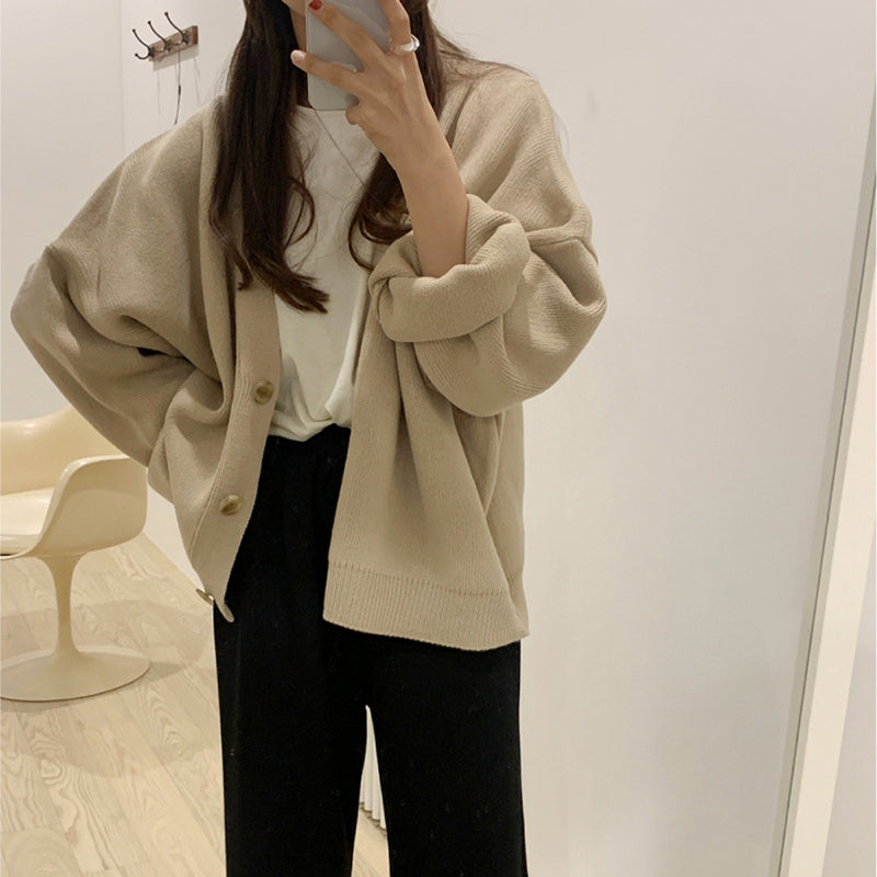 Thick Oversized Cardigan Sweater