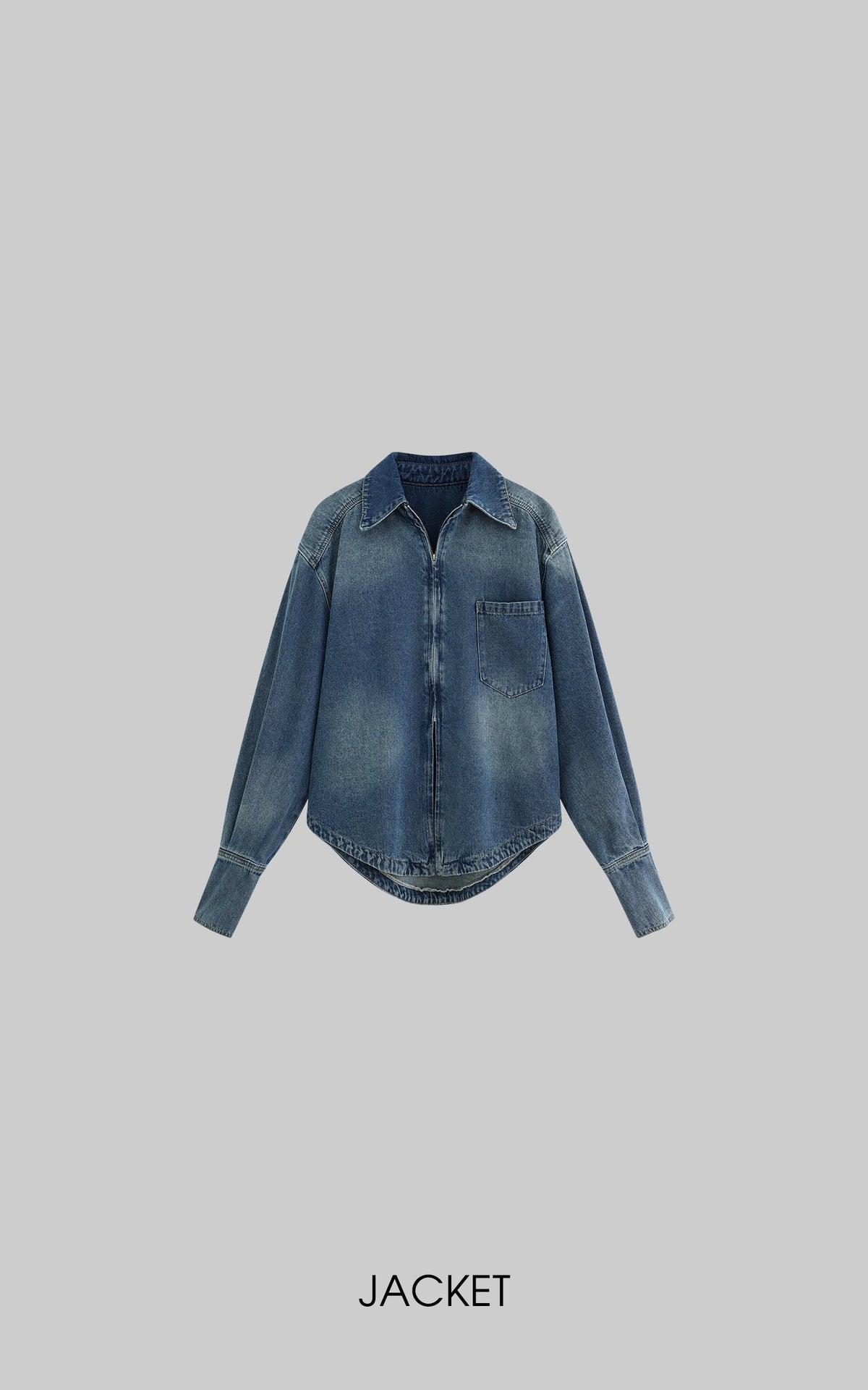 Denim Layered Set â€?Jacket, Shorts & Tank