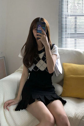 High Waist Sexy Pleated Mini Skirts