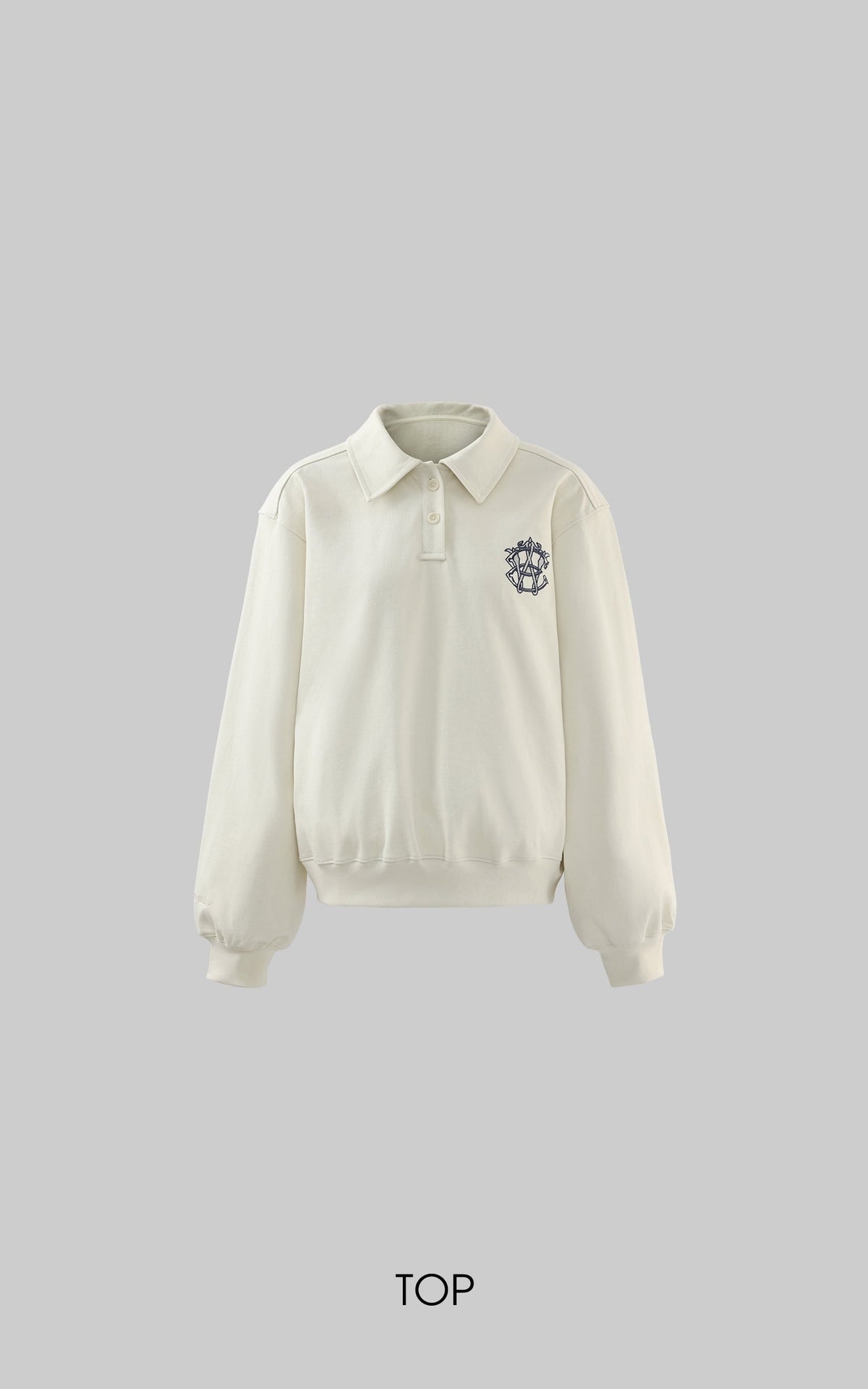 Minimalist Ribbed Knit Lounge Set with Logo Embroidery