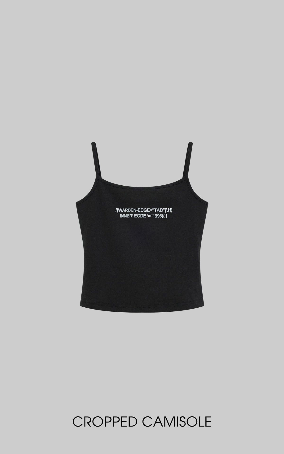 Low-Waist Flared Pants & Cropped Camisole Set