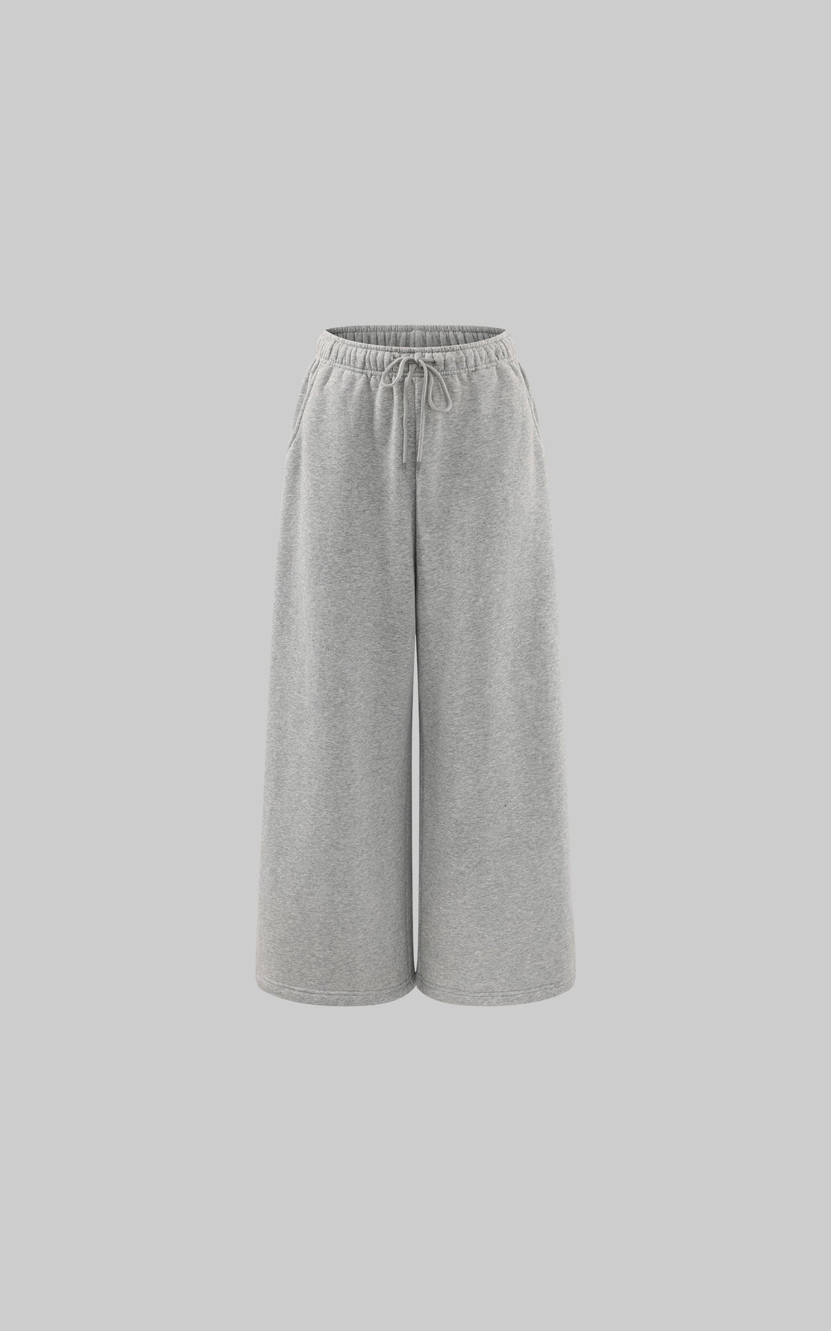 Fleece Wide Leg Sweatpants Oversized Street Style Joggers