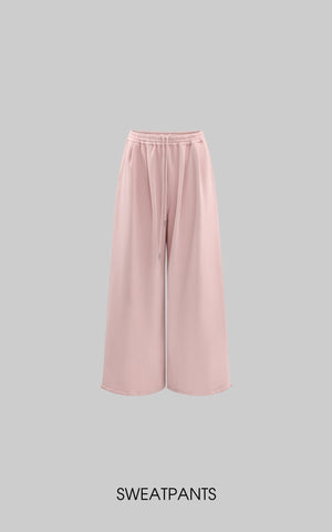 Oversized Hoodie Vest Sweatpants Set