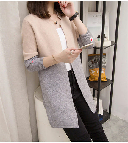 Long Sleeve Slim Cardigan Sweater