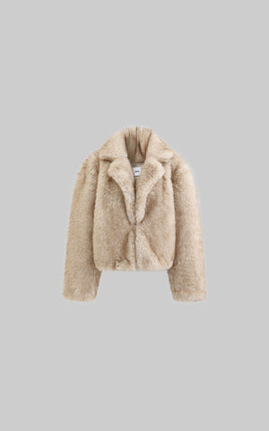 Faux Fur Oversized Coat